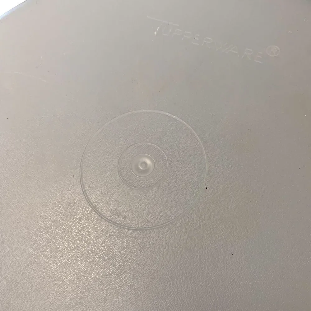 Tupperware Clear Cake Cover Top Only No Base or Handle 13.5